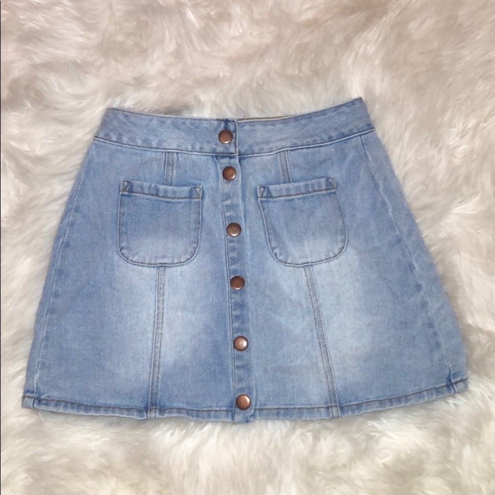 Brandy Melville denim skirt